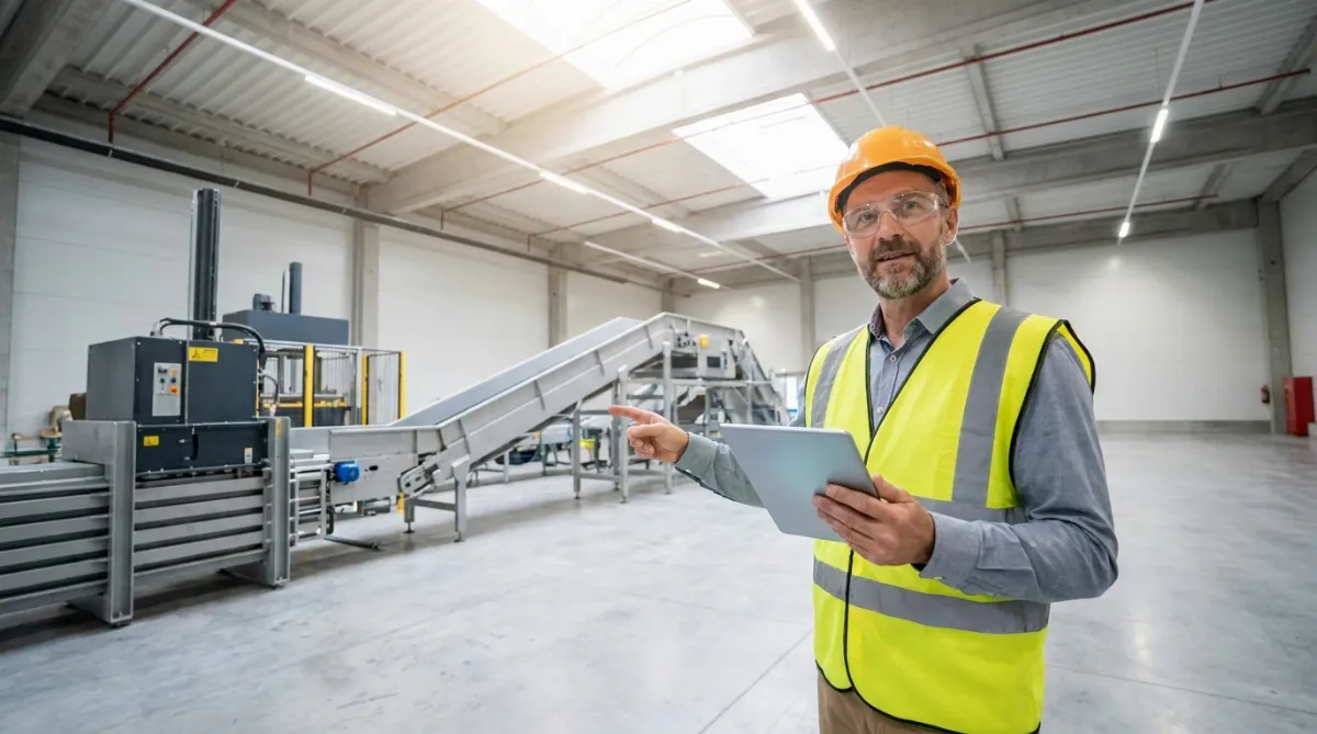 Kako izboljšati sortiranje, stiskanje in transport materiala v podjetju