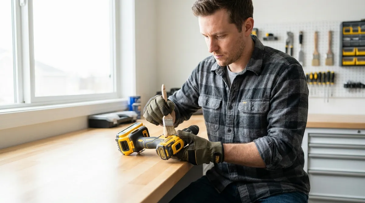 Kaj narediti z električnim orodjem po vsaki uporabi, da zdrži dlje